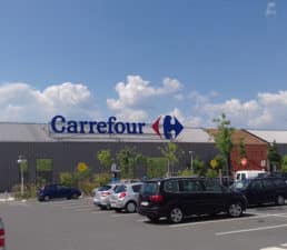 facade carrefour bourges